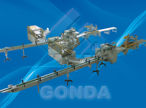 成套開箱、裝箱流水線